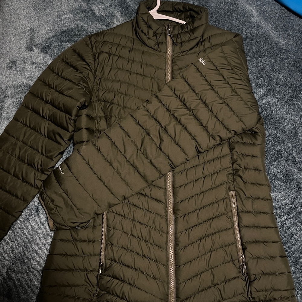 Olive Columbia Puffer Jacket